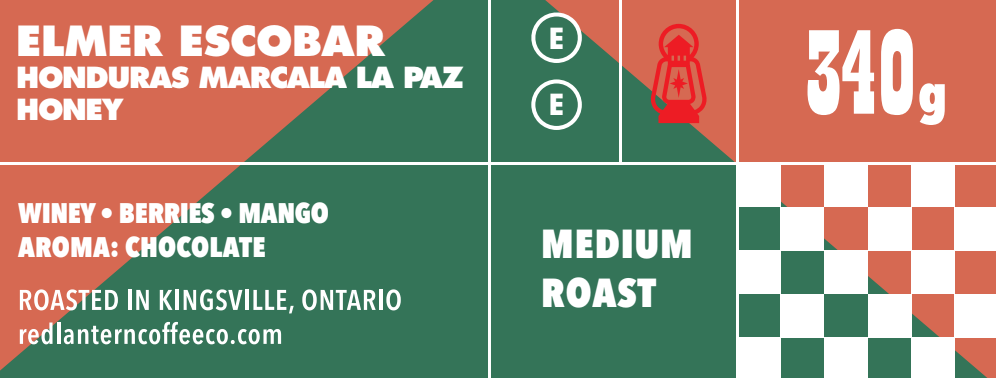 Elmer Escobar Honduras Honey Maracala La Paz