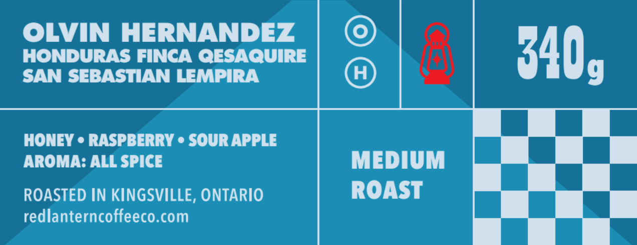 Olvin Hernandez Honduras Finca Qesaquire